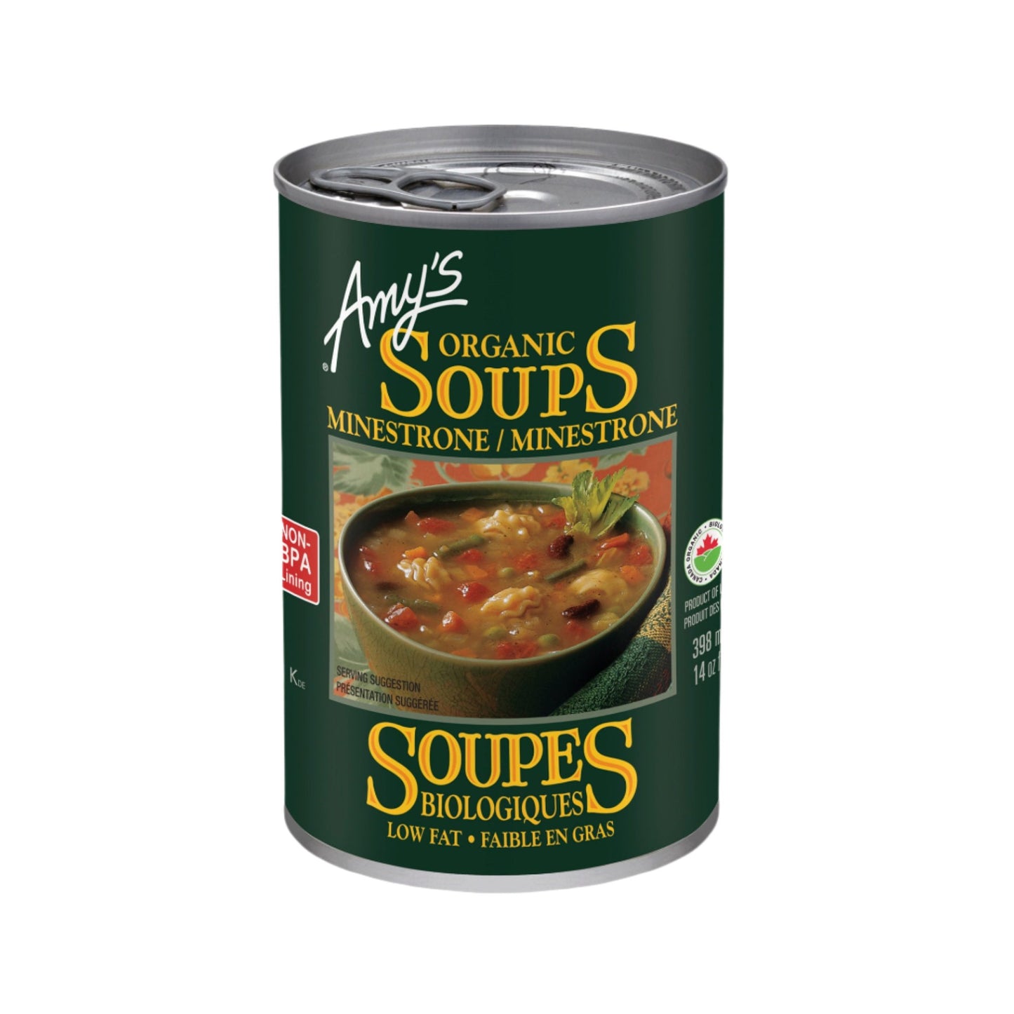 Amy's Kitchen Minestrone Soup (398ml) - Lifestyle Markets