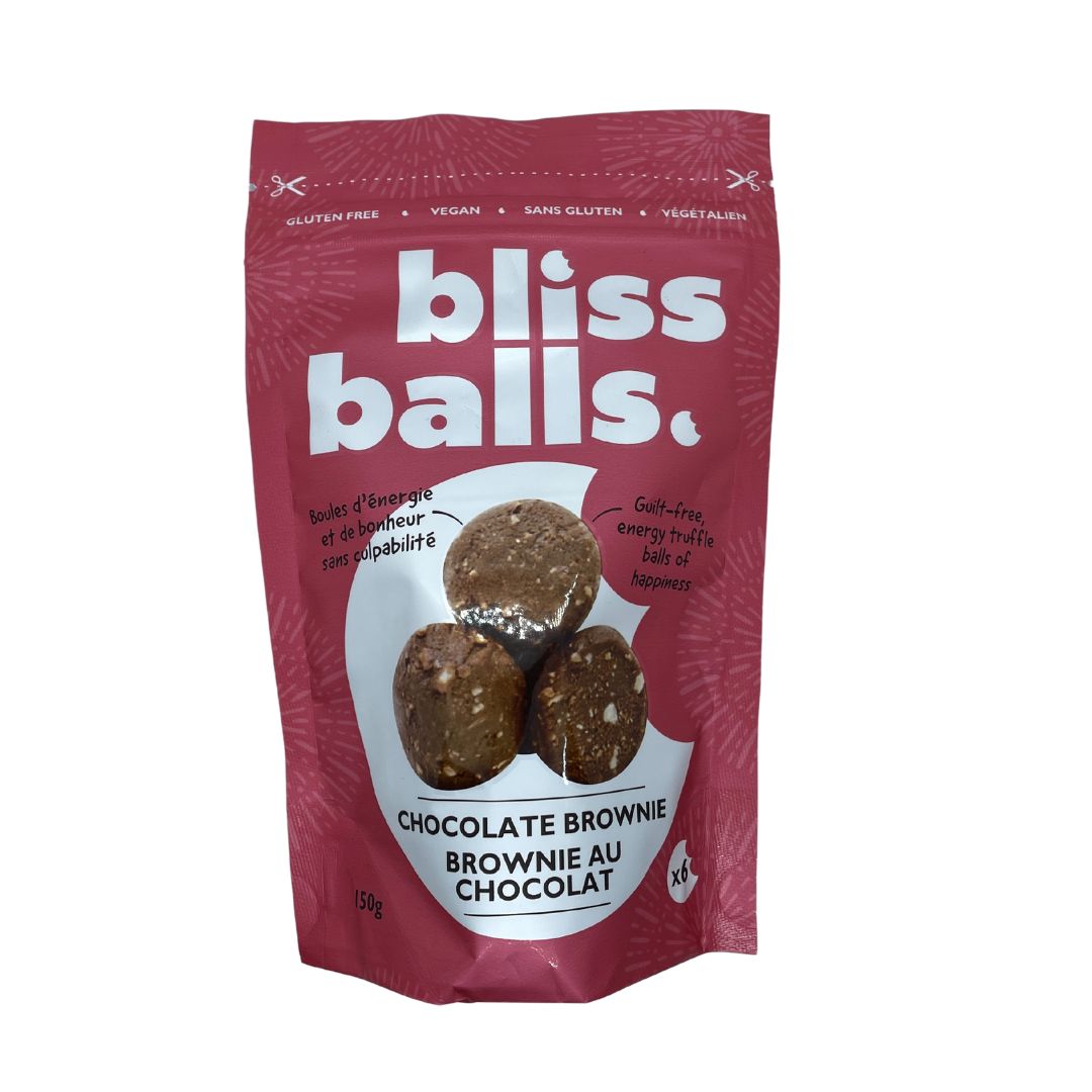 Bliss Balls Chocolate Brownie (150g) - Lifestyle Markets