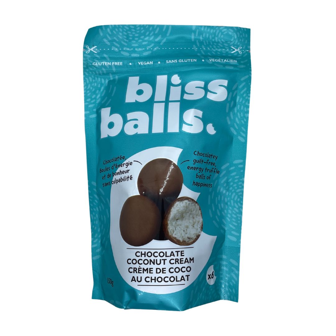 Bliss Balls Chocolate Coconut Cream (150g) - Lifestyle Markets