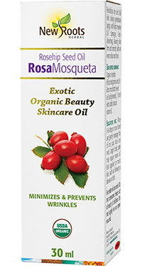 New Roots Rosehip Seed Oil (30ml) - Lifestyle Markets