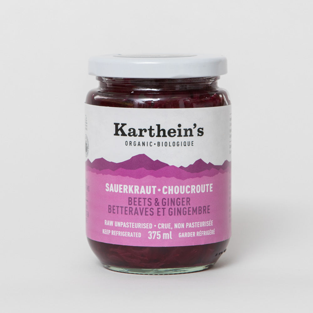 Kartheins Sauerkraut - Beets & Ginger (375ml) - Lifestyle Markets
