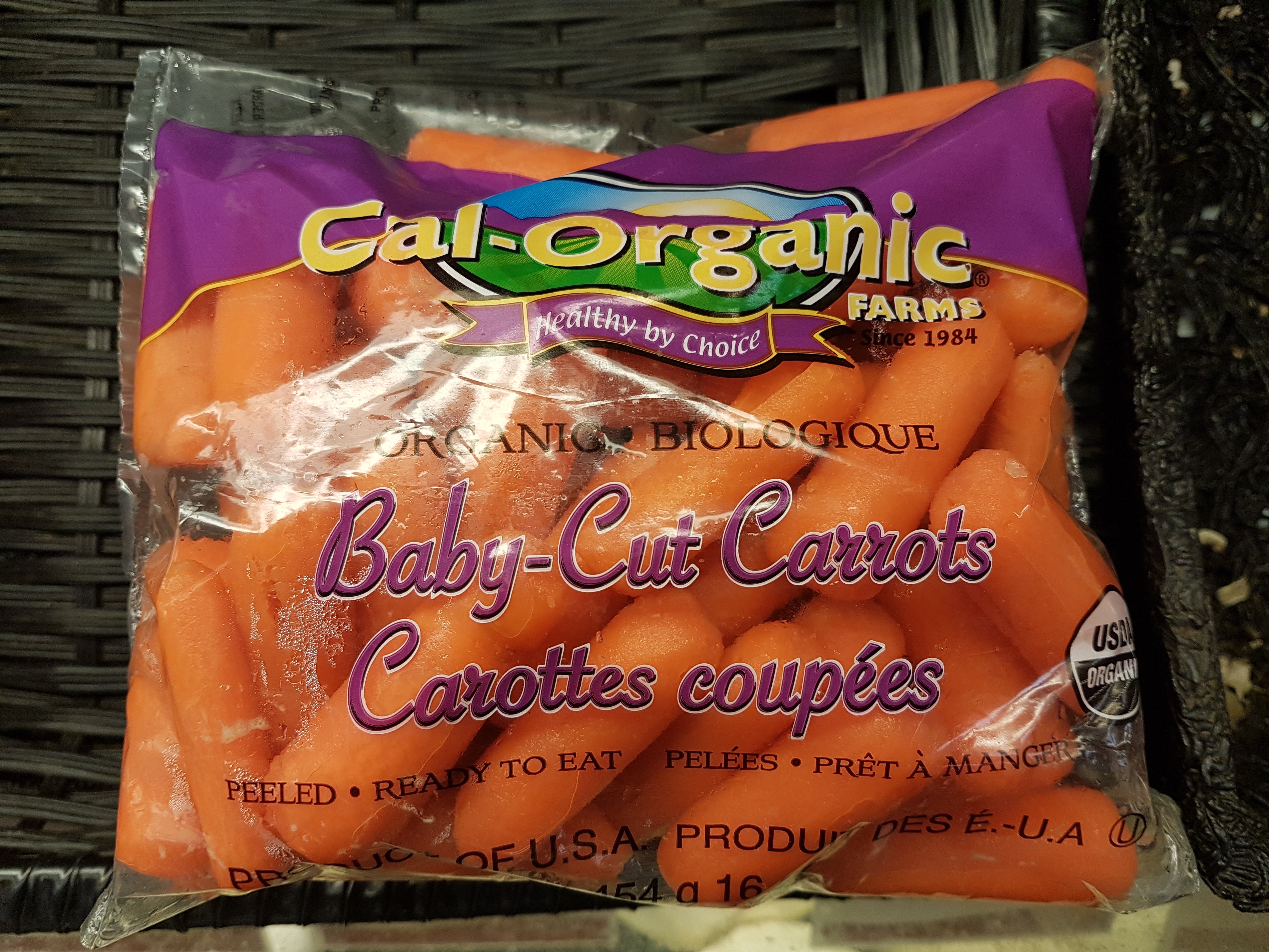 Cal organic orders baby carrots