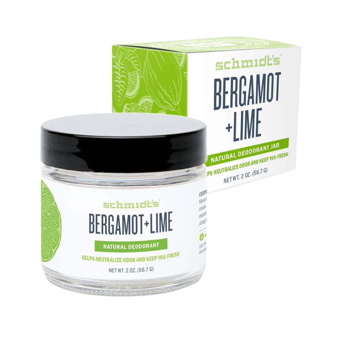 Schmidt's Deodorant Jar - Bergamot + Lime (56.7g) - Lifestyle Markets