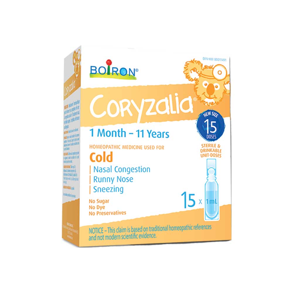 Boiron Coryzalia for Kids (15 dose) - Lifestyle Markets