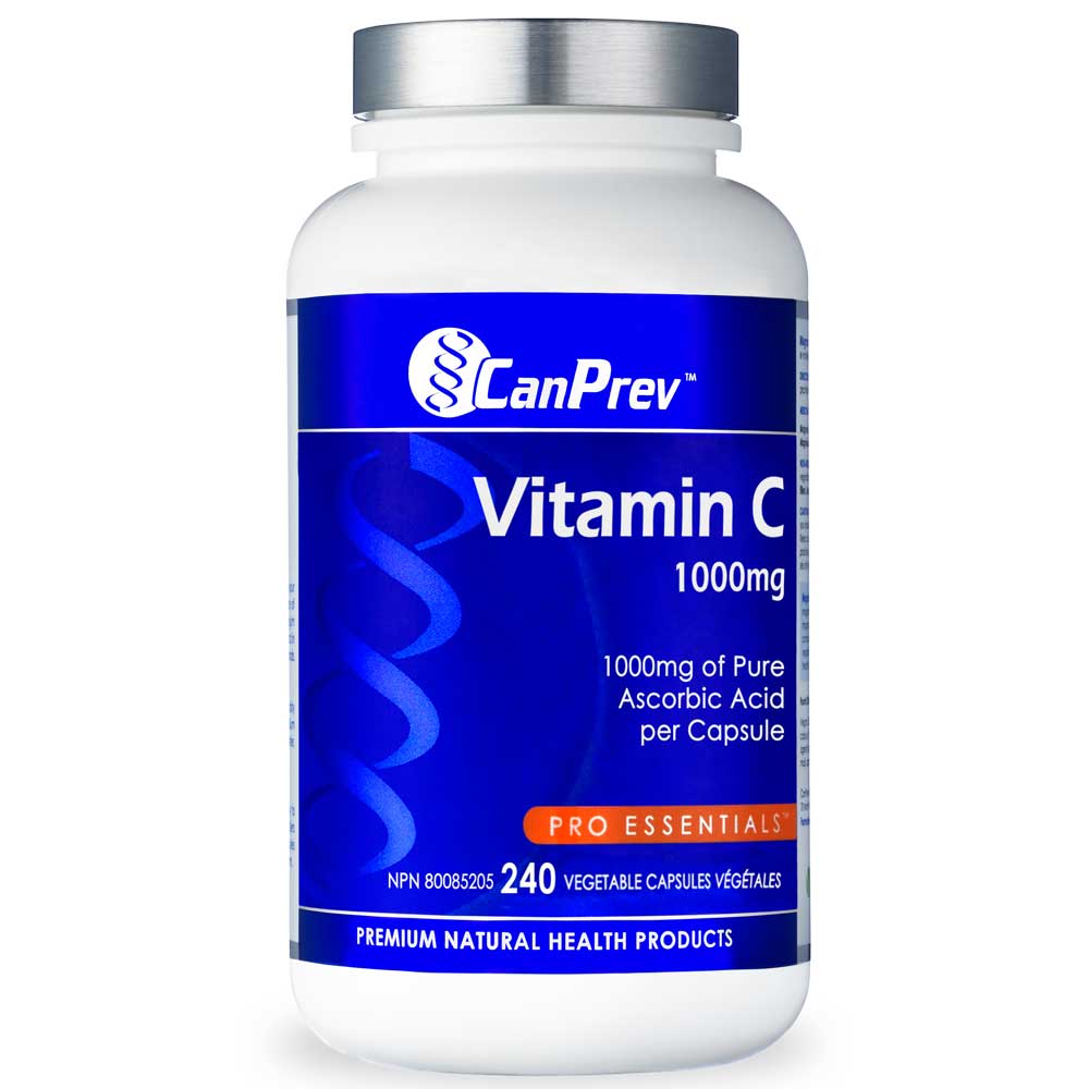 CanPrev Vitamin C 1000mg (240 vcaps) - Lifestyle Markets