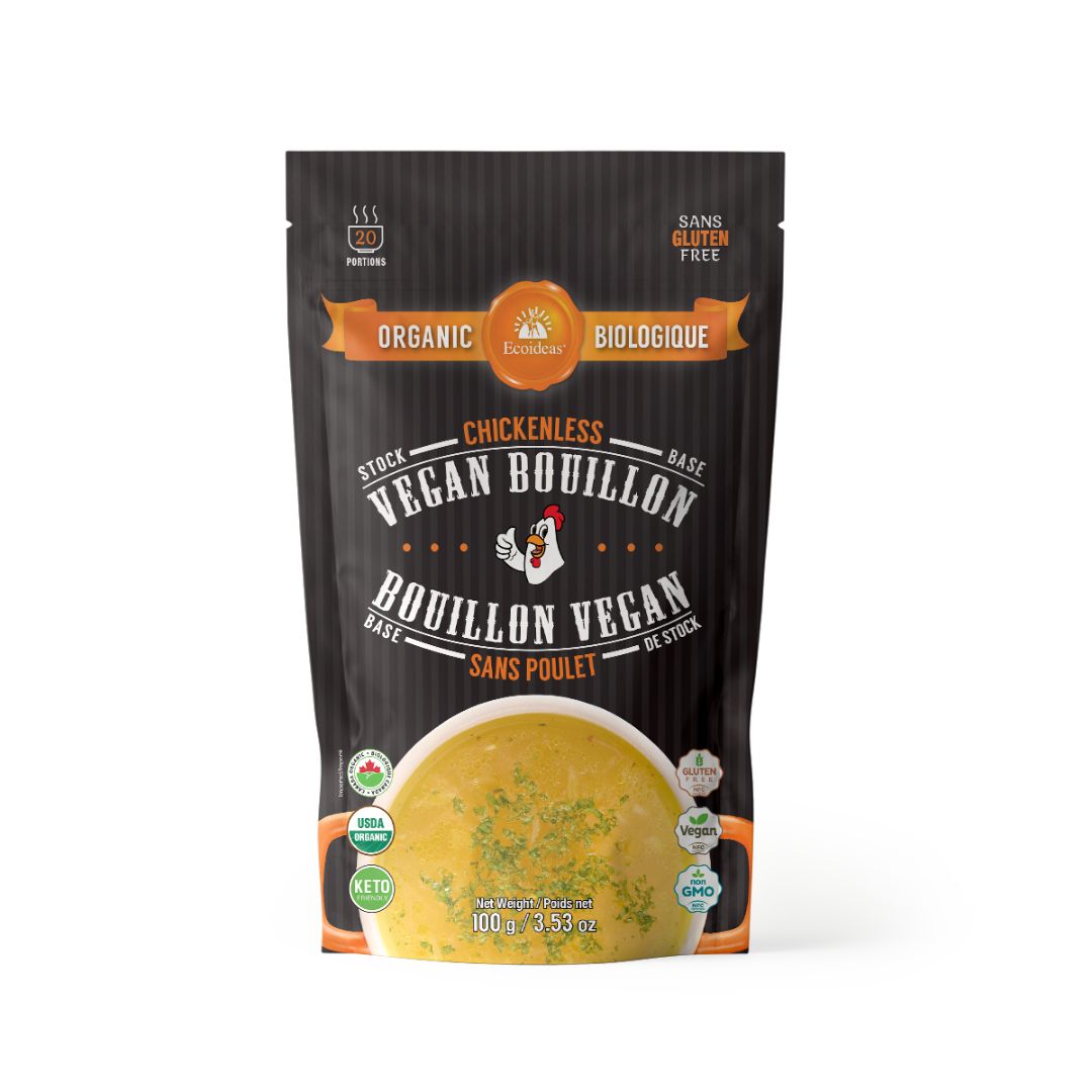 Ecoideas Vegan Bouillon - Chickenless (100g) - Lifestyle Markets