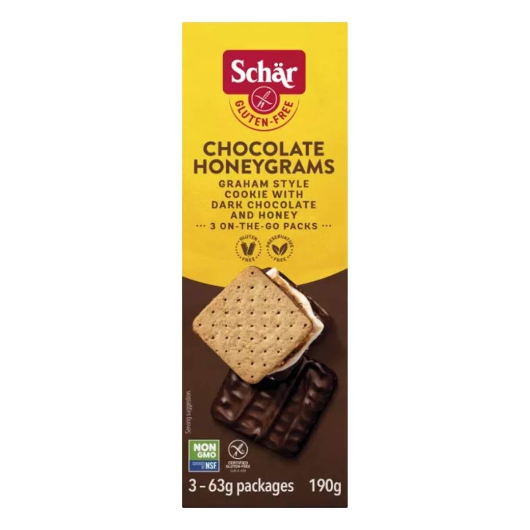 Schar Gluten Free Chocolate Honeygrams (190g) - Lifestyle Markets