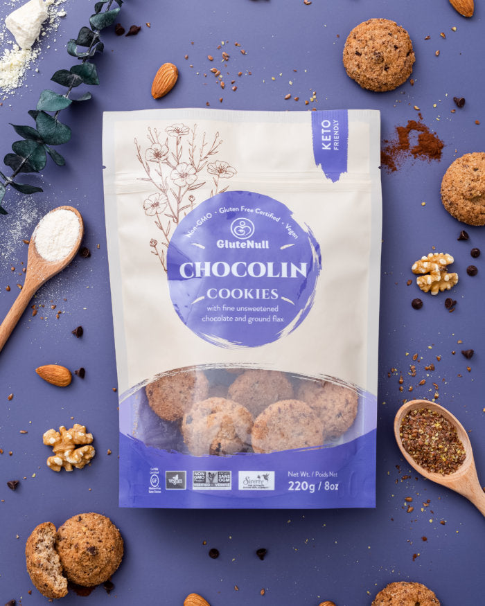GluteNull Chocolin Cookies (220g) - Lifestyle Markets