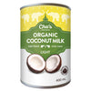 Cha's Organics Organic Coconut Milk Light (400ml) - Lifestyle Markets