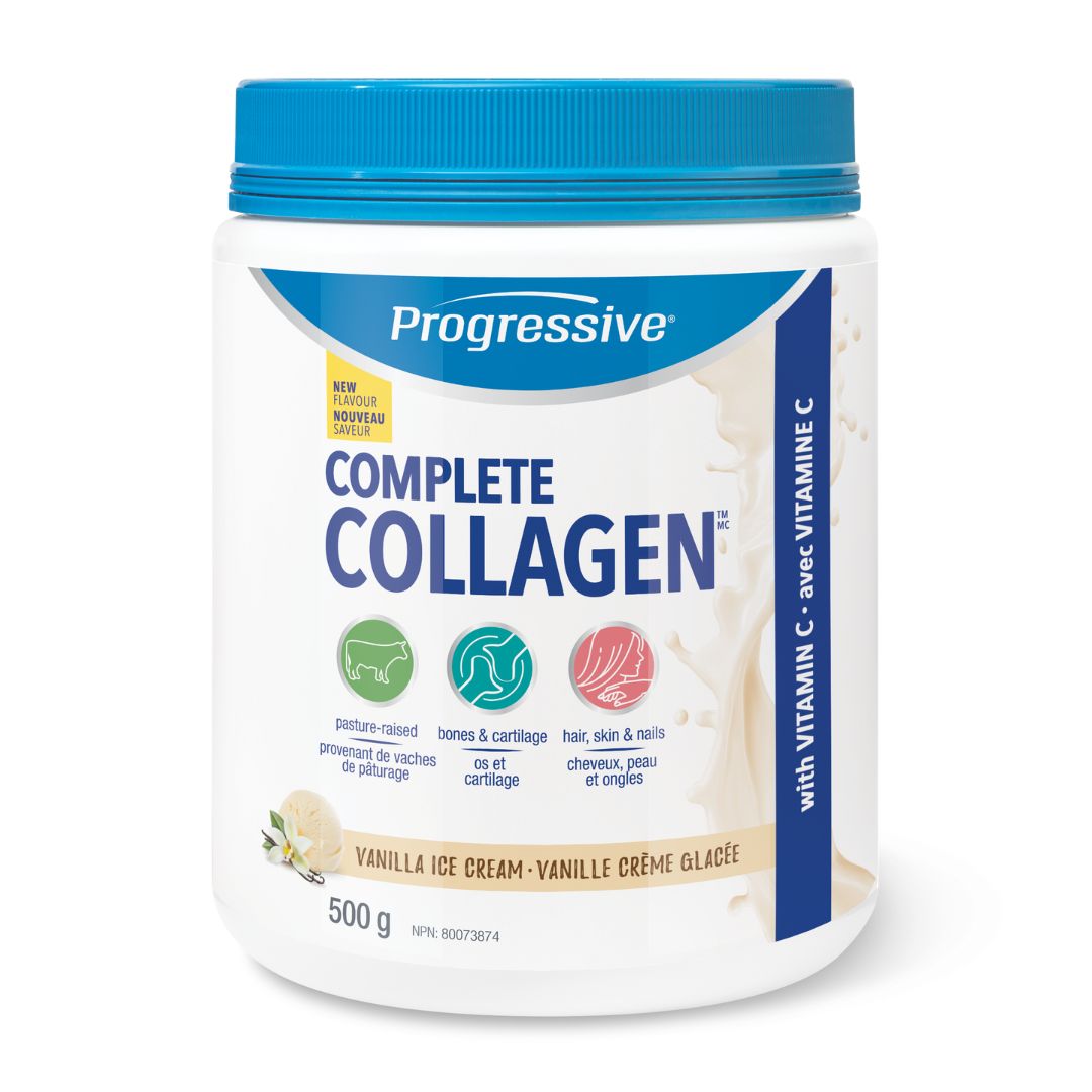Progressive Complete Collagen - Vanilla Ice Cream (500g) - Lifestyle Markets