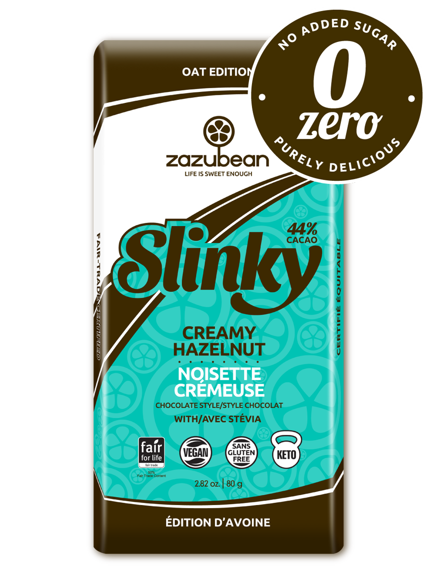 Zazubean Slinky Creamy Hazelnut (80g) - Lifestyle Markets