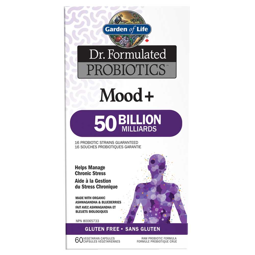 Garden of Life Dr. Formulated Probiotics Mood+ (60vcaps) - Lifestyle Markets