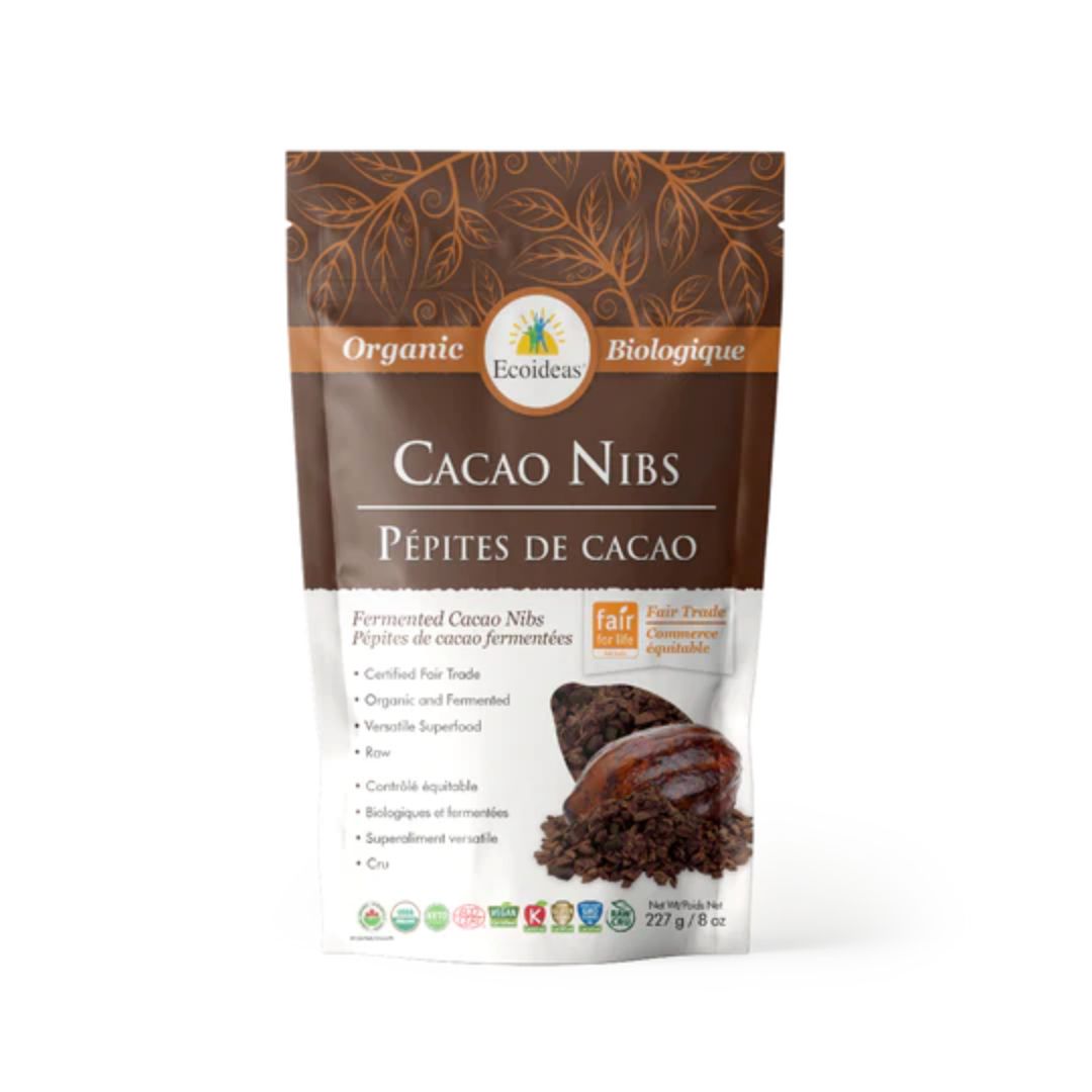 Ecoideas Organic Fair Trade Cacao Nibs (227g) - Lifestyle Markets
