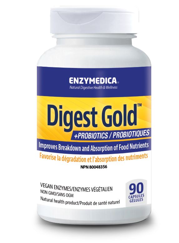 Enzymedica Digest Gold + Probiotics (90 Vcaps) - Lifestyle Markets
