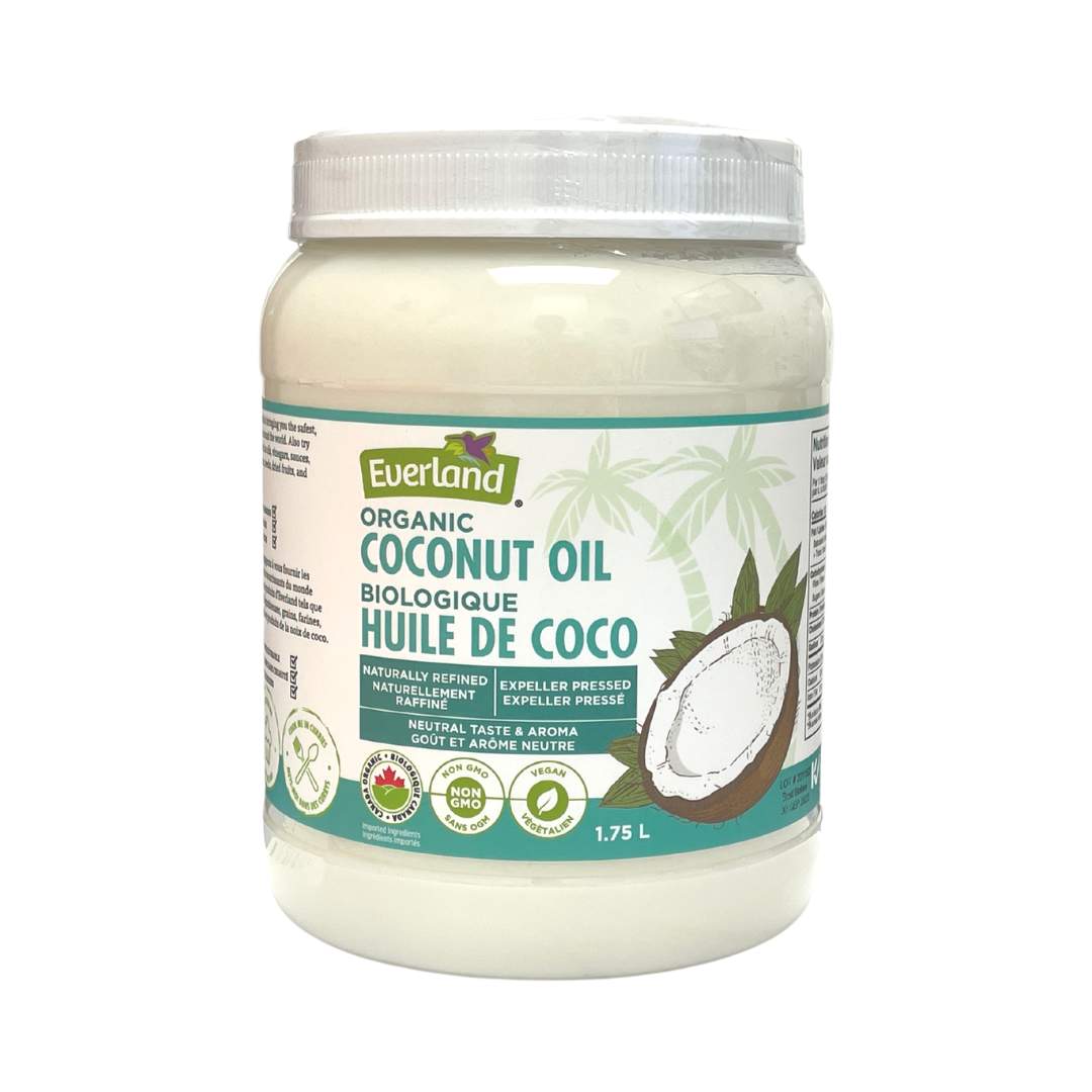 Everland Organic Coconut Oil (1.75 L) - Lifestyle Markets