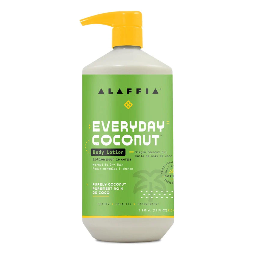 Alaffia Everyday Shea Body Lotion - Coconut Lime (950ml) - Lifestyle Markets