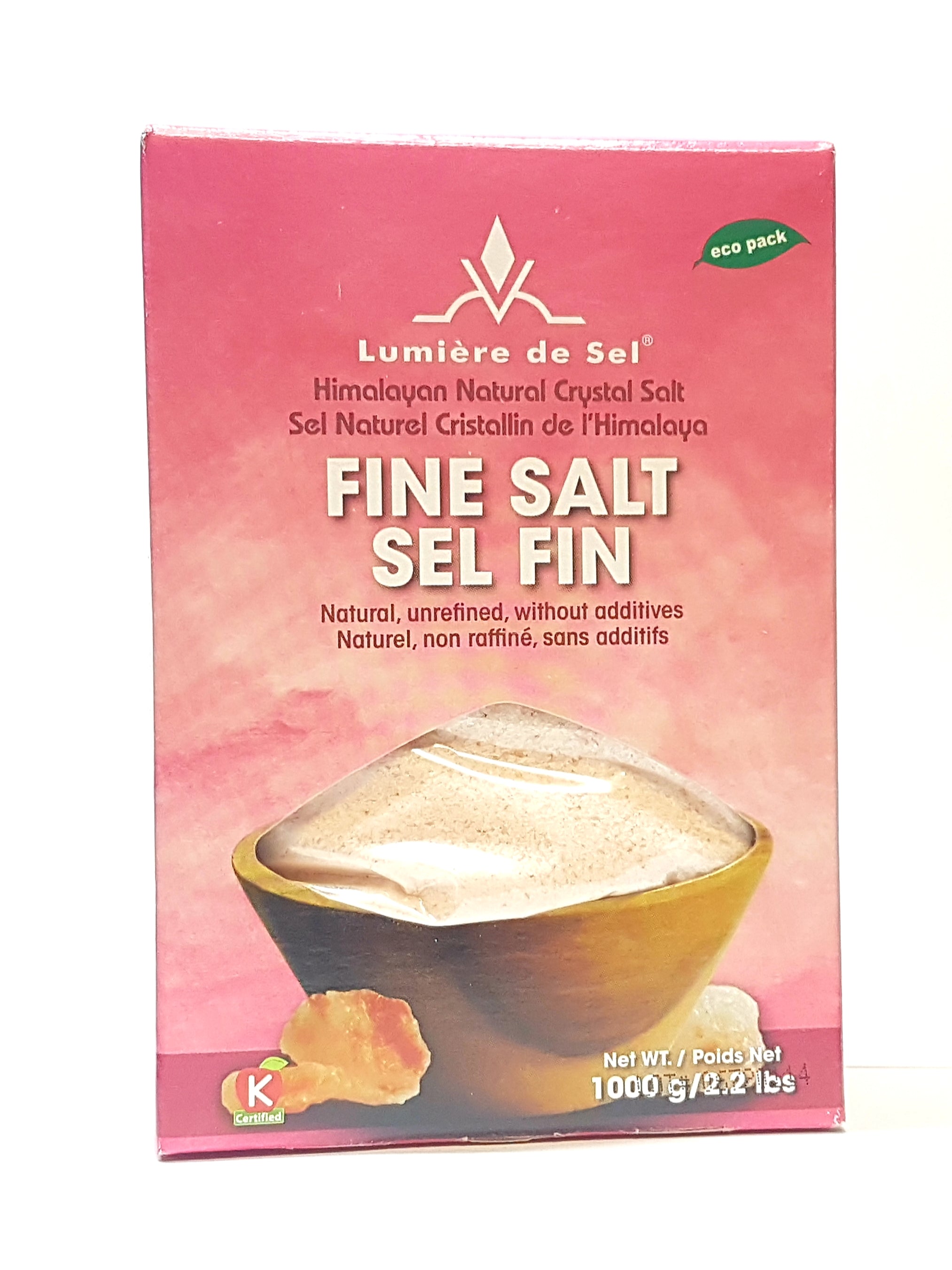Lumiere De Sel Himalayan Crystal Salt - Fine (1000g) - Lifestyle Markets
