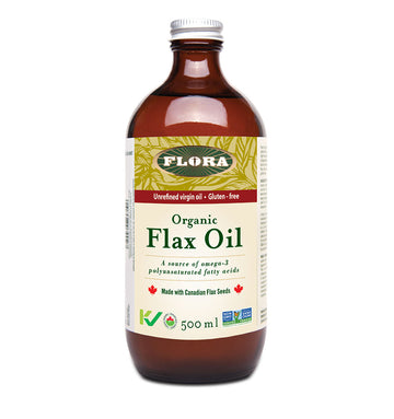 Flora Organic Flax Oil (500ml) - Lifestyle Markets