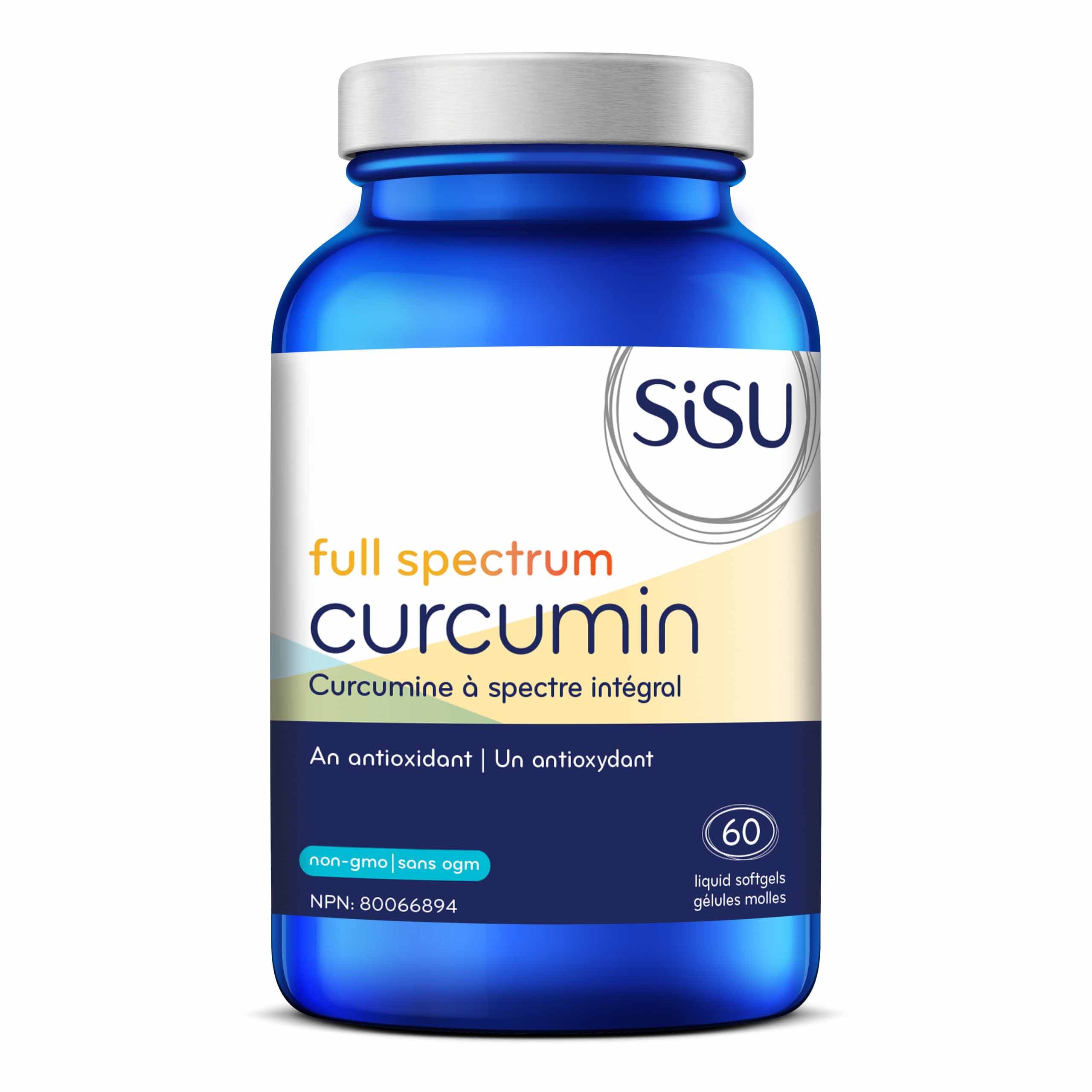 Sisu Full Spectrum Curcumin (60 Softgels) - Lifestyle Markets