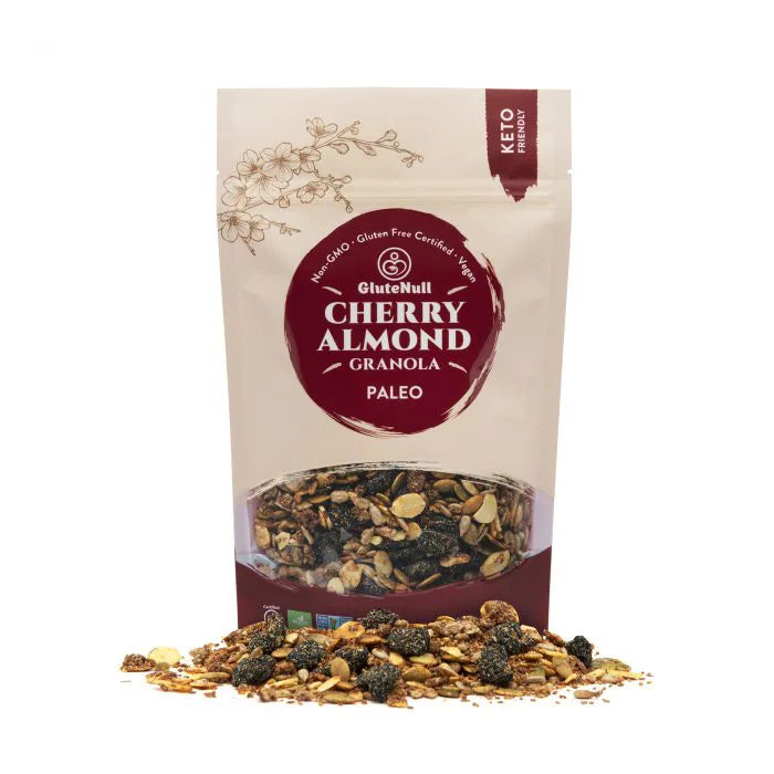 GluteNull Cherry Almond Granola (280g) - Lifestyle Markets