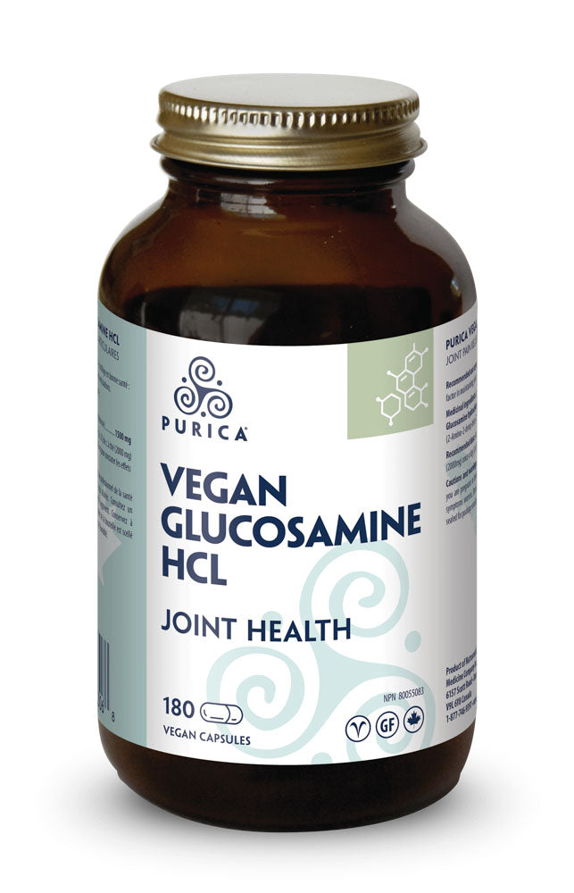 Purica Pure Vegan Glucosamine (180 Vegan Capsules) - Lifestyle Markets