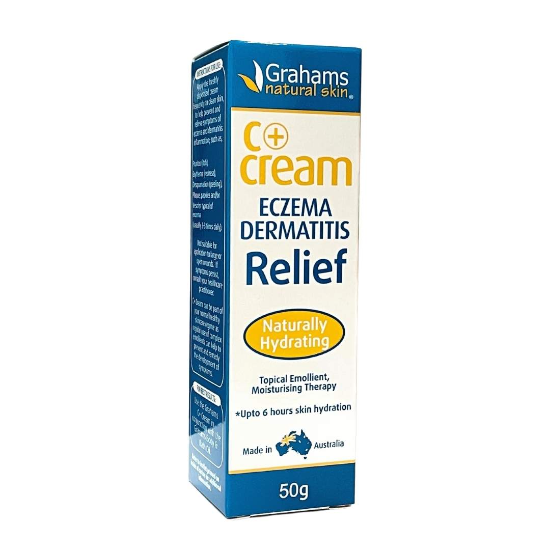 Grahams C+ Cream Eczema Dermatitis Relief (50g) - Lifestyle Markets