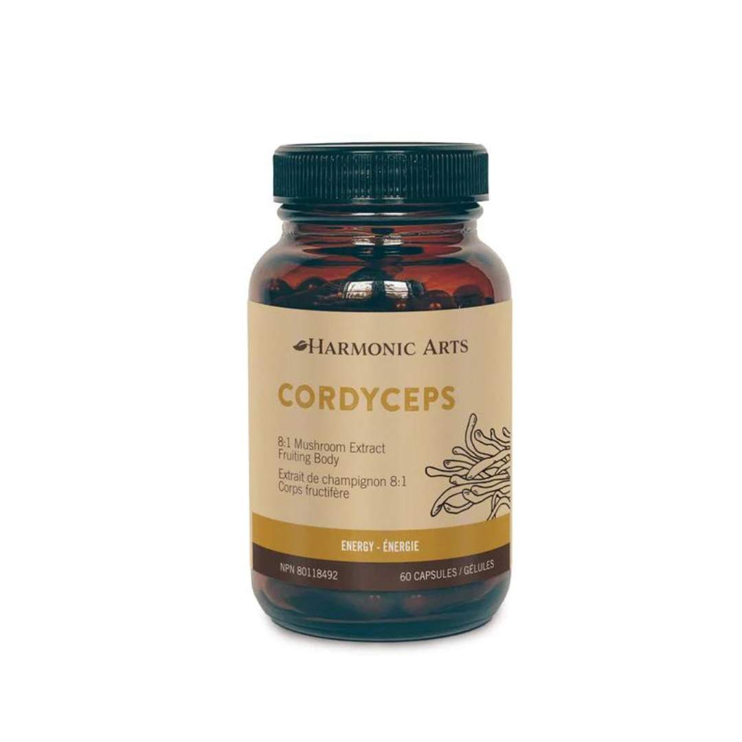 Harmonic Arts Cordyceps Mushroom (60 Caps) - Lifestyle Markets