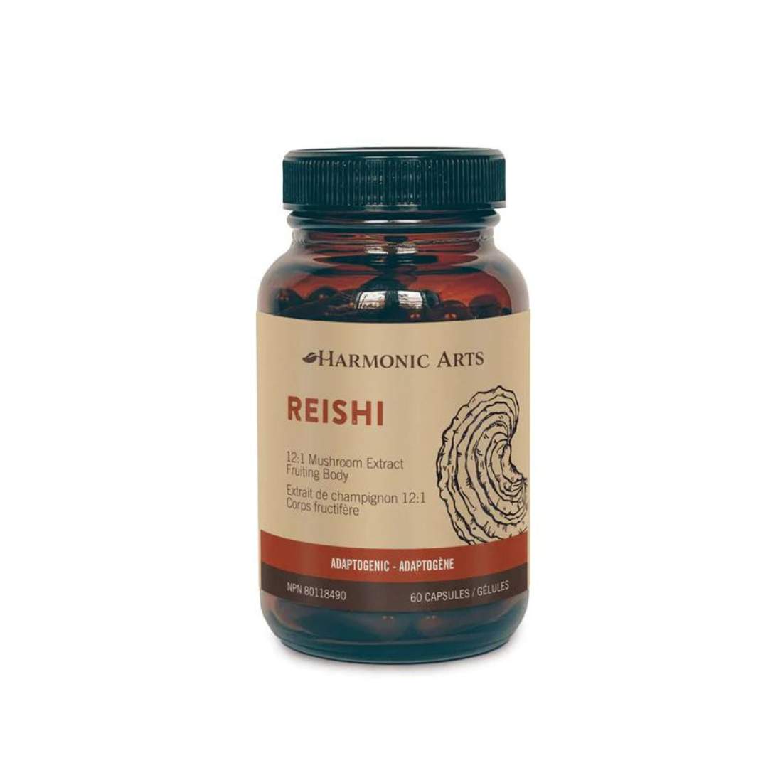 Harmonic Arts Reishi Mushroom (60 Caps) - Lifestyle Markets