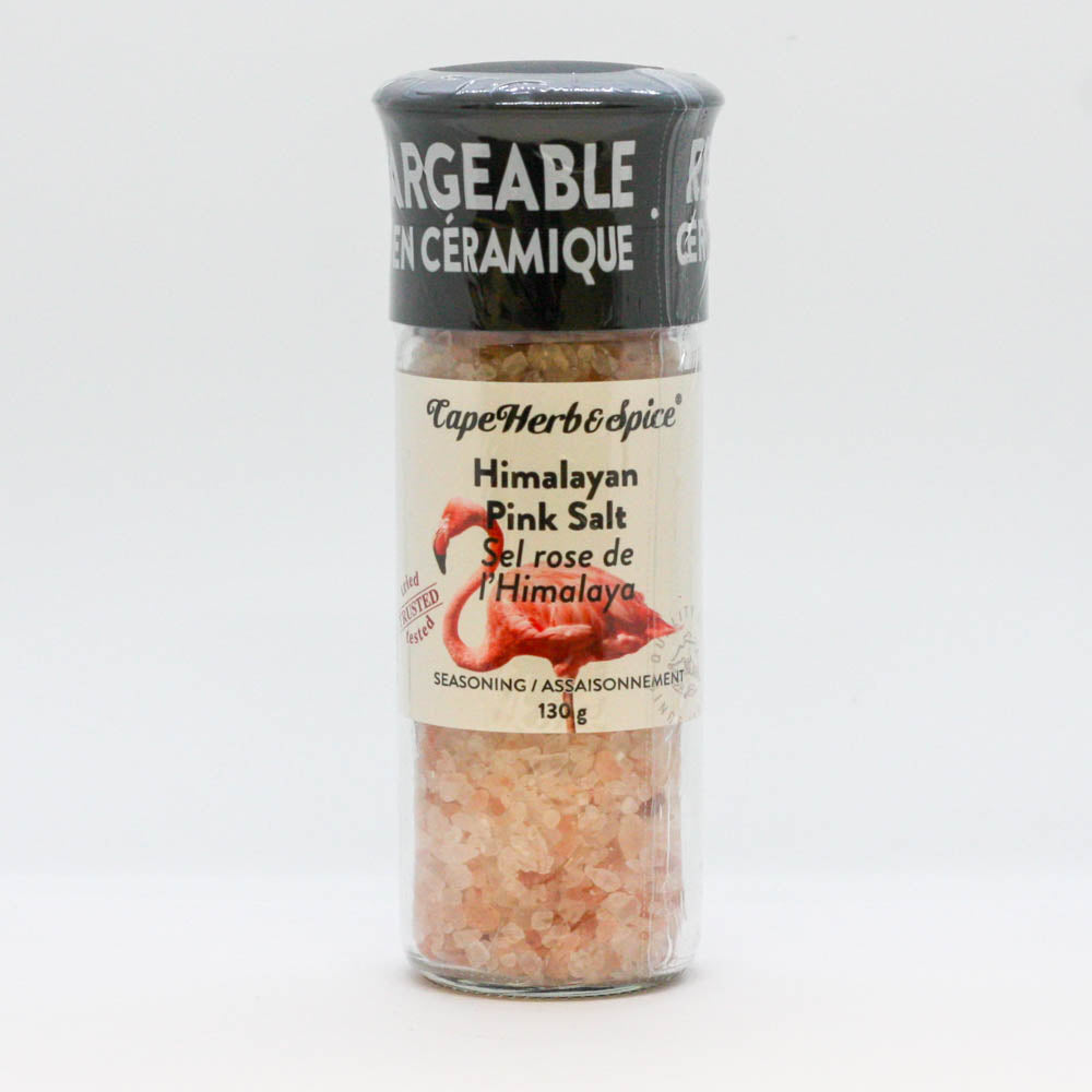 Cape Herb & Spice Himalayan Pink Salt - Small Grinder (130g) - Lifestyle Markets