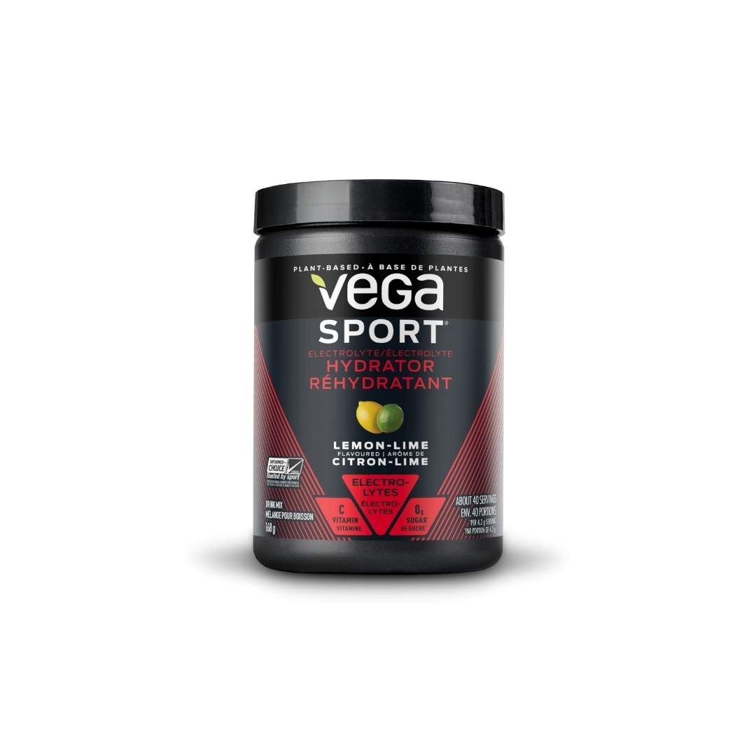 Vega Sport Electrolyte Hydrator - Lemon Lime (168g) - Lifestyle Markets