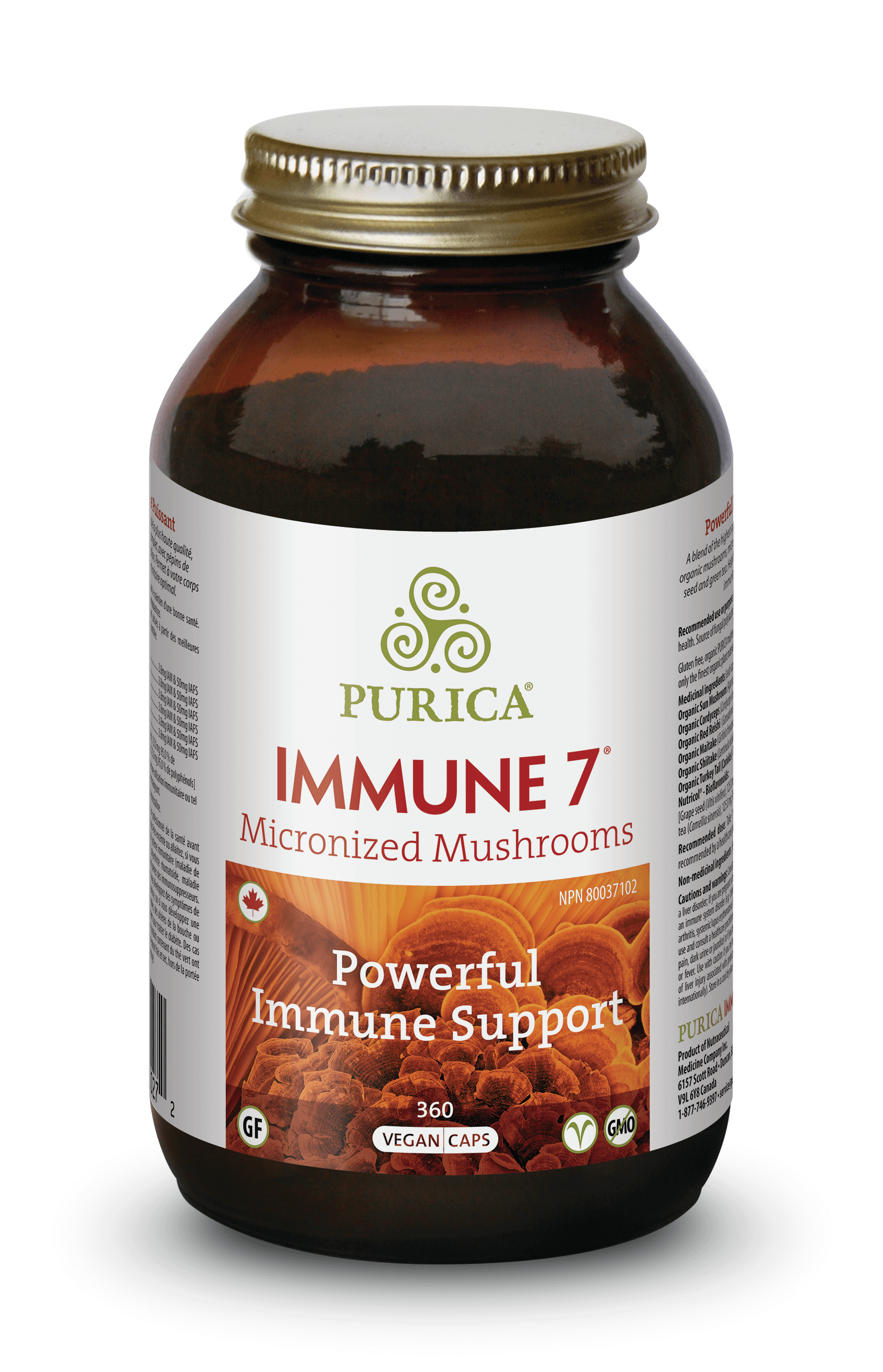 Purica Immune 7 (360 VCaps) - Lifestyle Markets