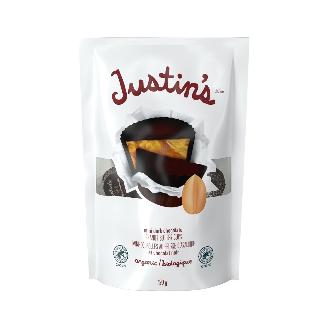 Justin's Organic Dark Peanut Butter Cups - Lifestyle Markets