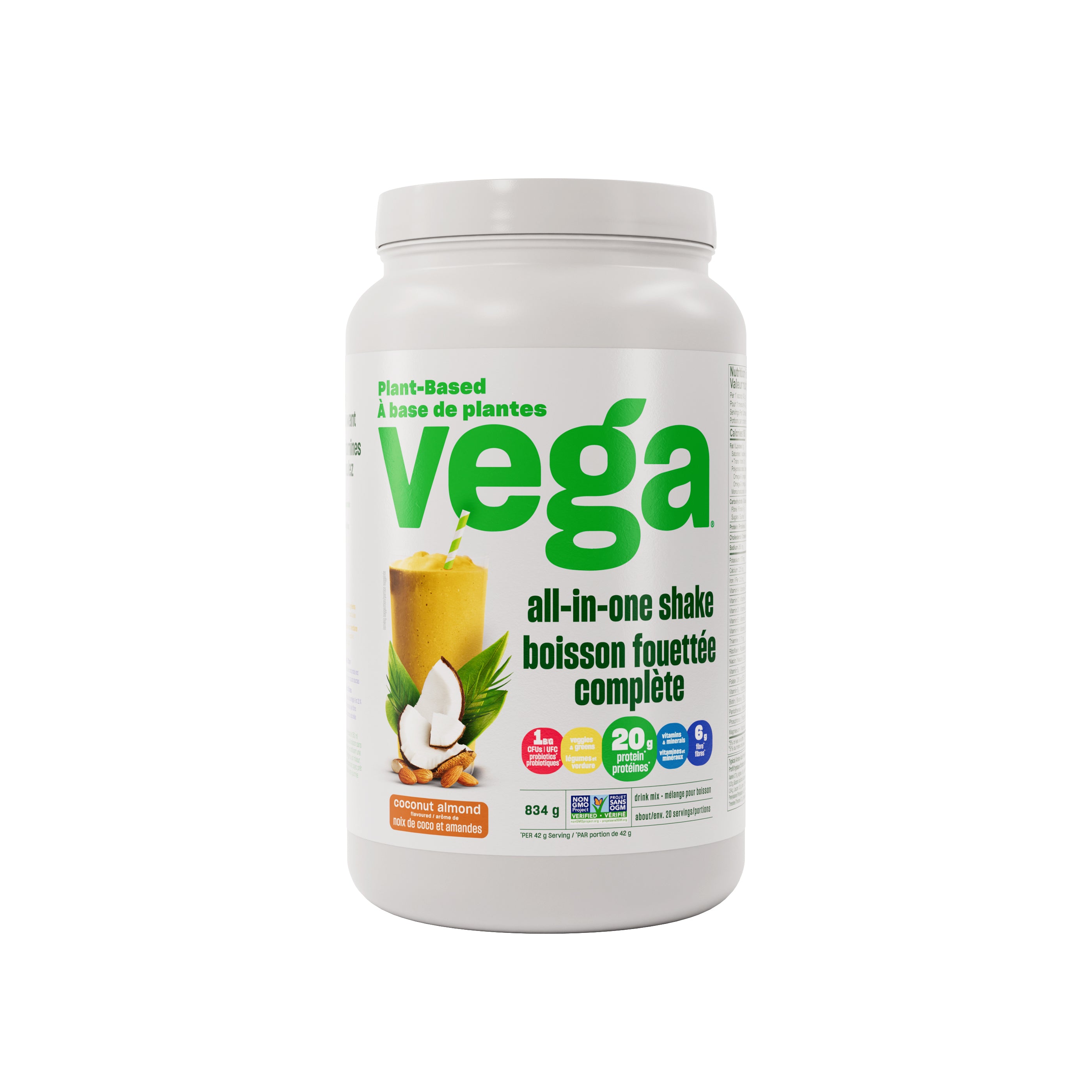 Vega One All in One Shake - Coconut Almond - Lifestyle Markets