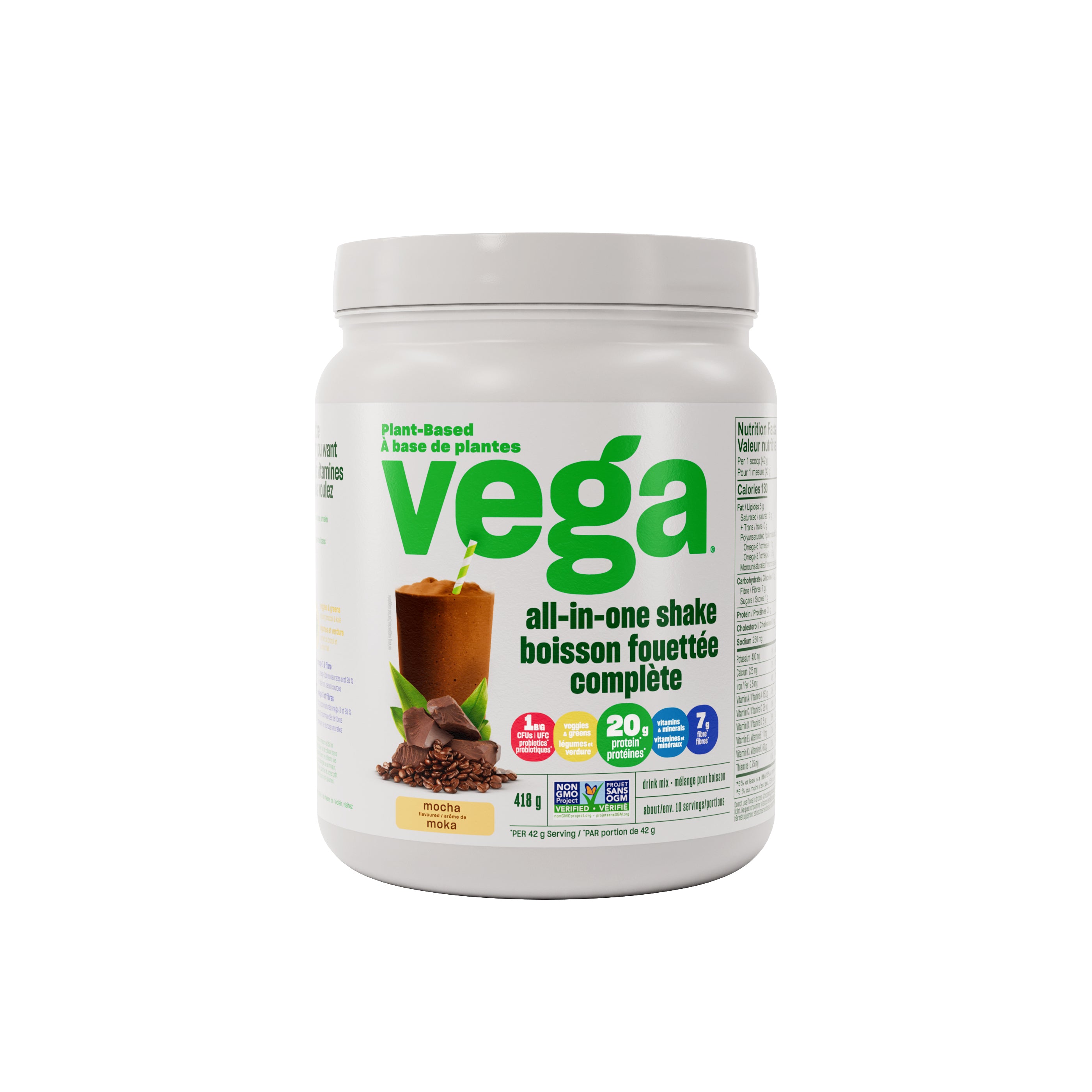 Vega One All in One Shake - Mocha - Lifestyle Markets
