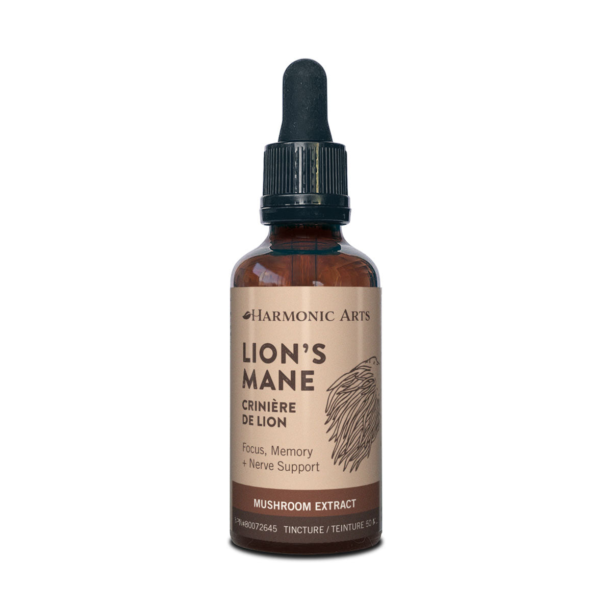 Harmonic Arts Lion's Mane Tincture (50ml) - Lifestyle Markets