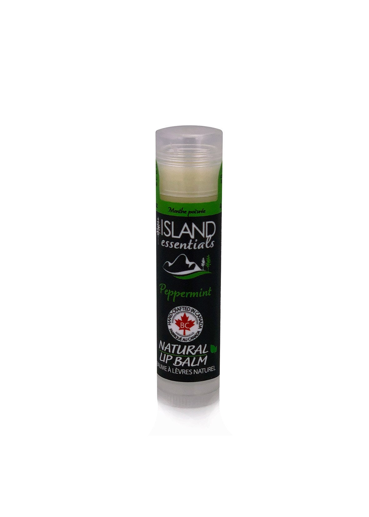 Island Essentials Natural Lip Balm Peppermint(4g) - Lifestyle Markets