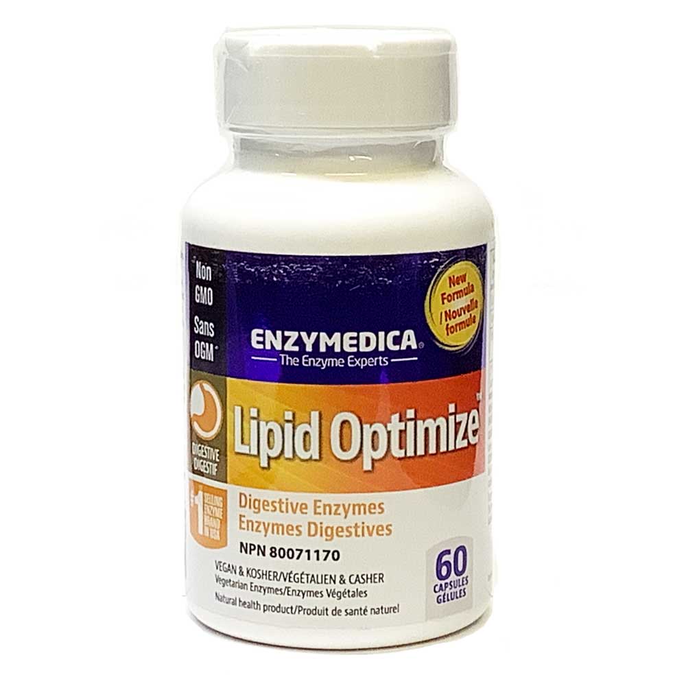 Enzymedica Lipid Optimize (60 caps) - Lifestyle Markets
