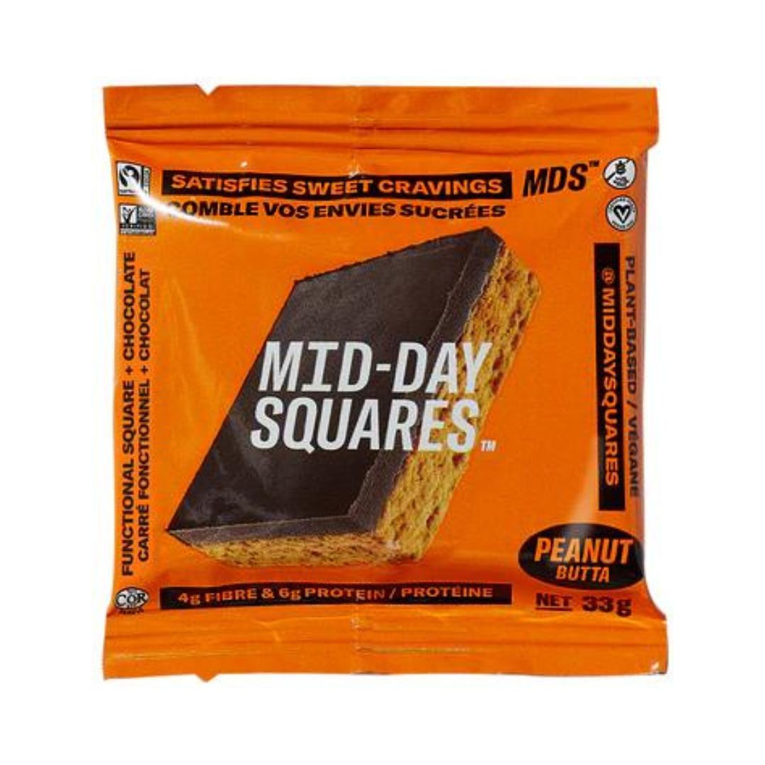 Mid Day Squares - Peanut Butta (33g) - Lifestyle Markets