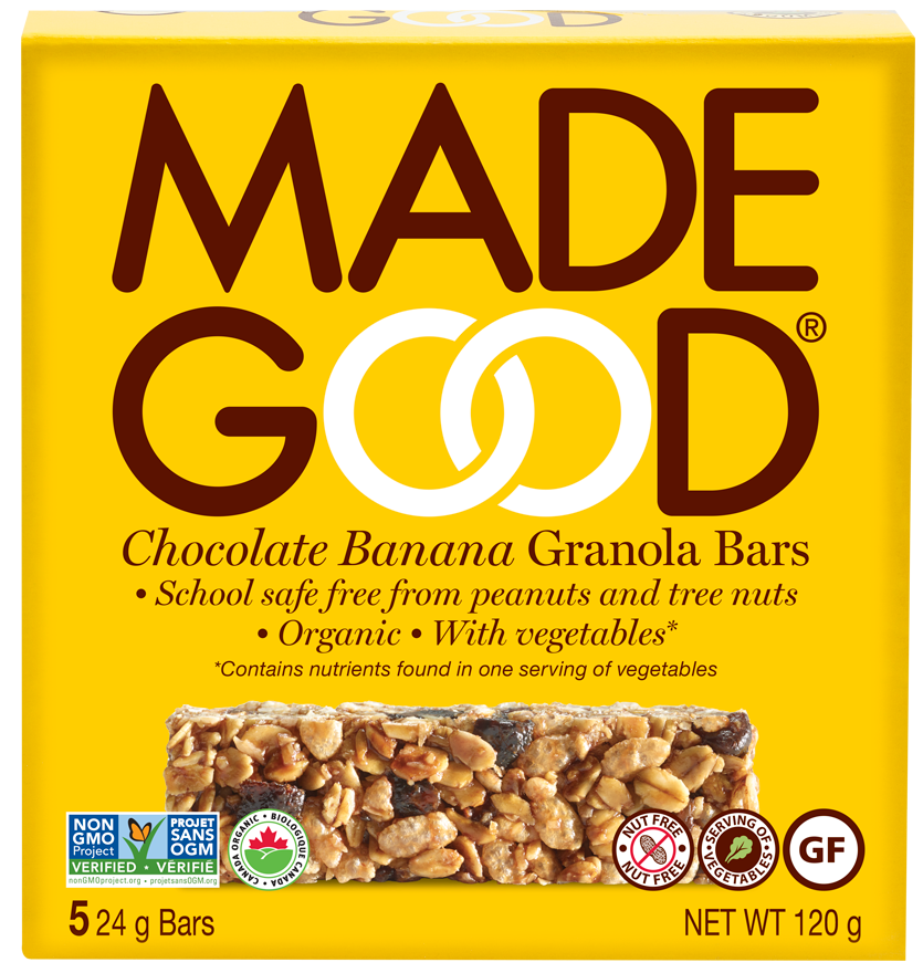 Made Good Chocolate Banana Organic Granola Bars (5x24g) - Lifestyle Markets