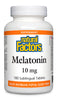 Natural Factors Melatonin (10mg) (180 Sublingual Tablets) - Lifestyle Markets