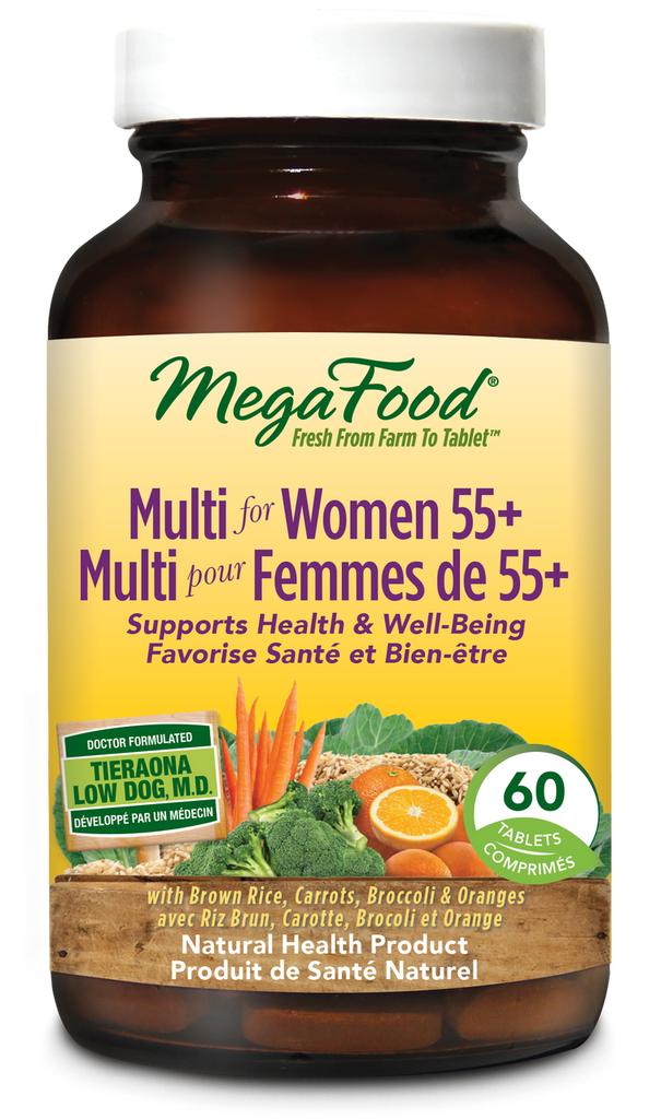MegaFood Multi For Women 55+ (60 Tablets) - Lifestyle Markets