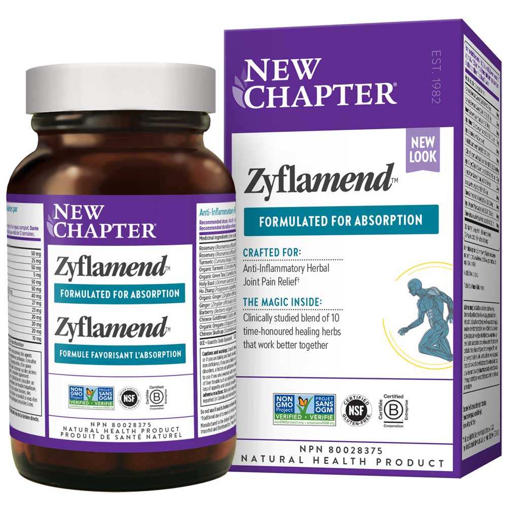 New Chapter Zyflamend (120 Liquid V-Capsules) - Lifestyle Markets