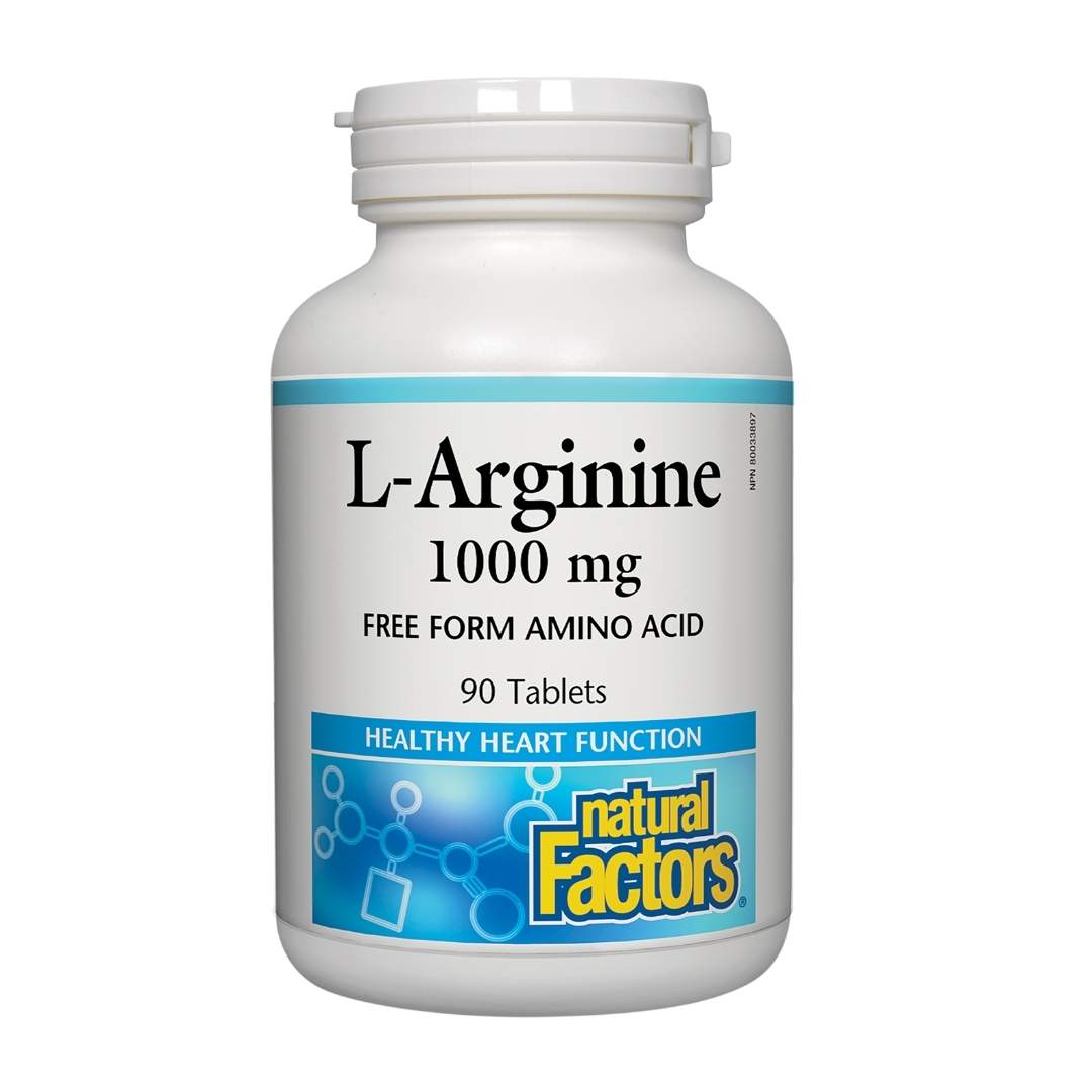 Natural Factors L-Arginine (1000mg) - Lifestyle Markets