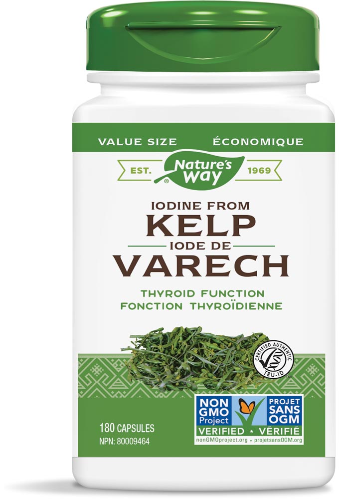 Nature's Way Norwegian Kelp (180 caps) - Lifestyle Markets