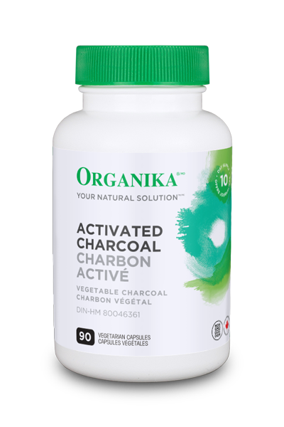 Organika Activated Charcoal (90 Vegetable Capsules) - Lifestyle Markets