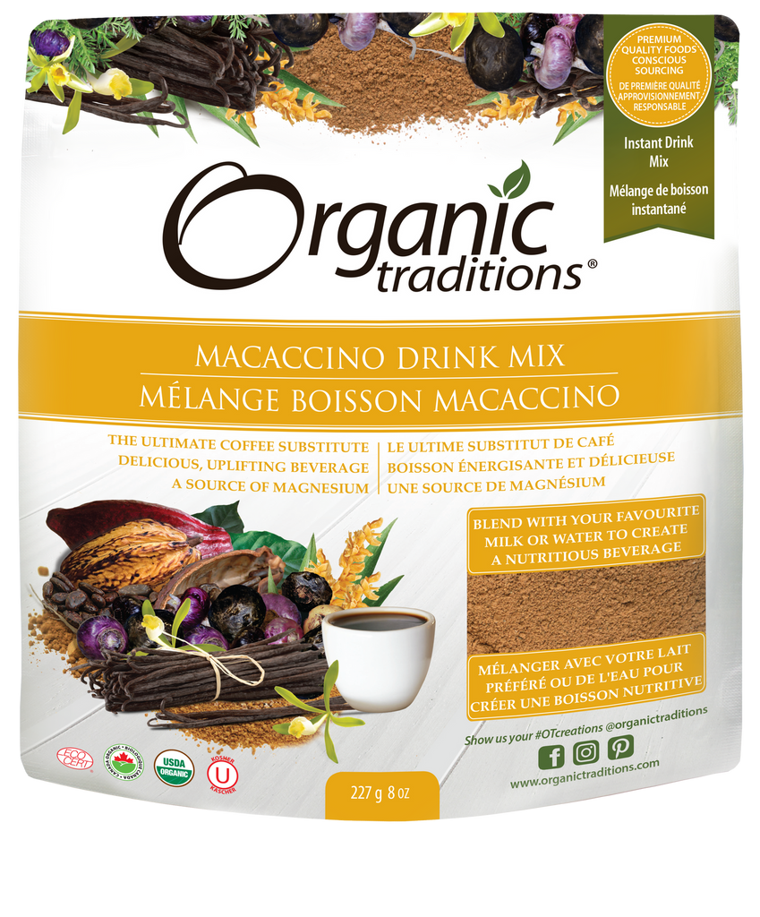 Organic Traditions Macaccino Drink (227g) - Lifestyle Markets