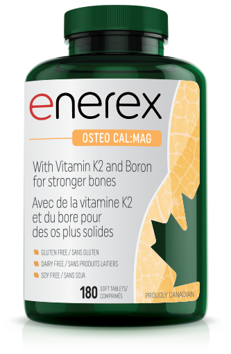 Enerex Osteo CalMag (180 Soft Tablets) - Lifestyle Markets