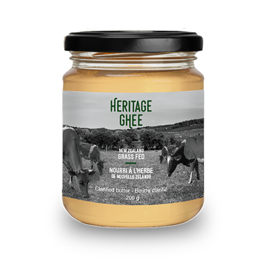 Heritage New Zealand Grass-Fed Ghee (200g) - Lifestyle Markets