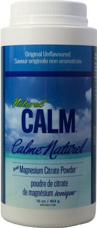 Natural Calm Magnesium Citrate Powder Original Unflavoured (454g) - Lifestyle Markets