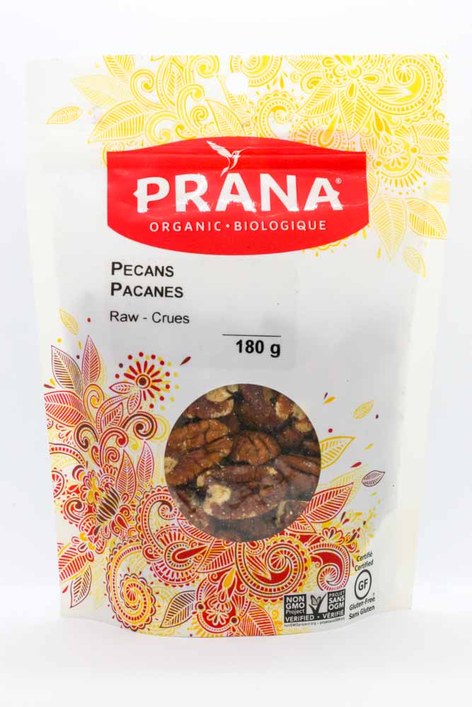 Prana Organic Raw Pecans (180g) - Lifestyle Markets